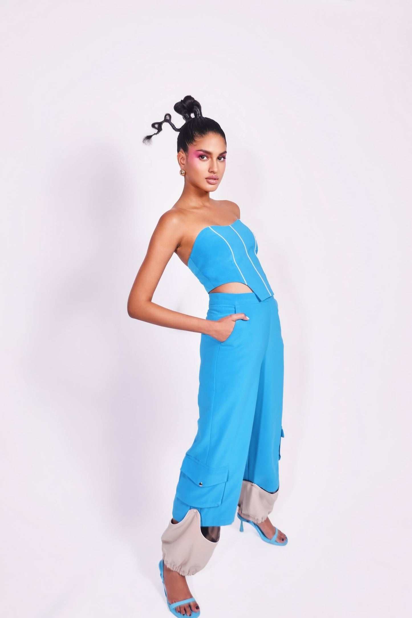 Astral Corset With Contrast Detail